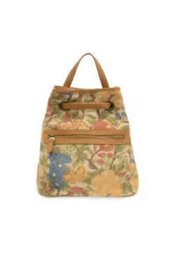 Botanical Floral Bucket Backpack