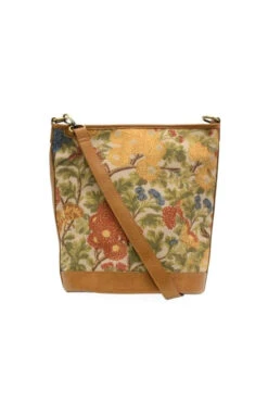 Botanical Floral Bucket Canvas Bag