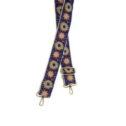 Spring Embroidered 2" Guitar Straps For Handbags In Multiple Patterns! -MODERN MILLIE Shop ls095 25g
