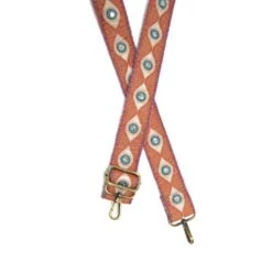Narrow Embroidered Guitar Straps For Handbags -MODERN MILLIE Shop ls103 19g