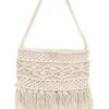 Macrame Cross Body Bag In Multiple Colors!