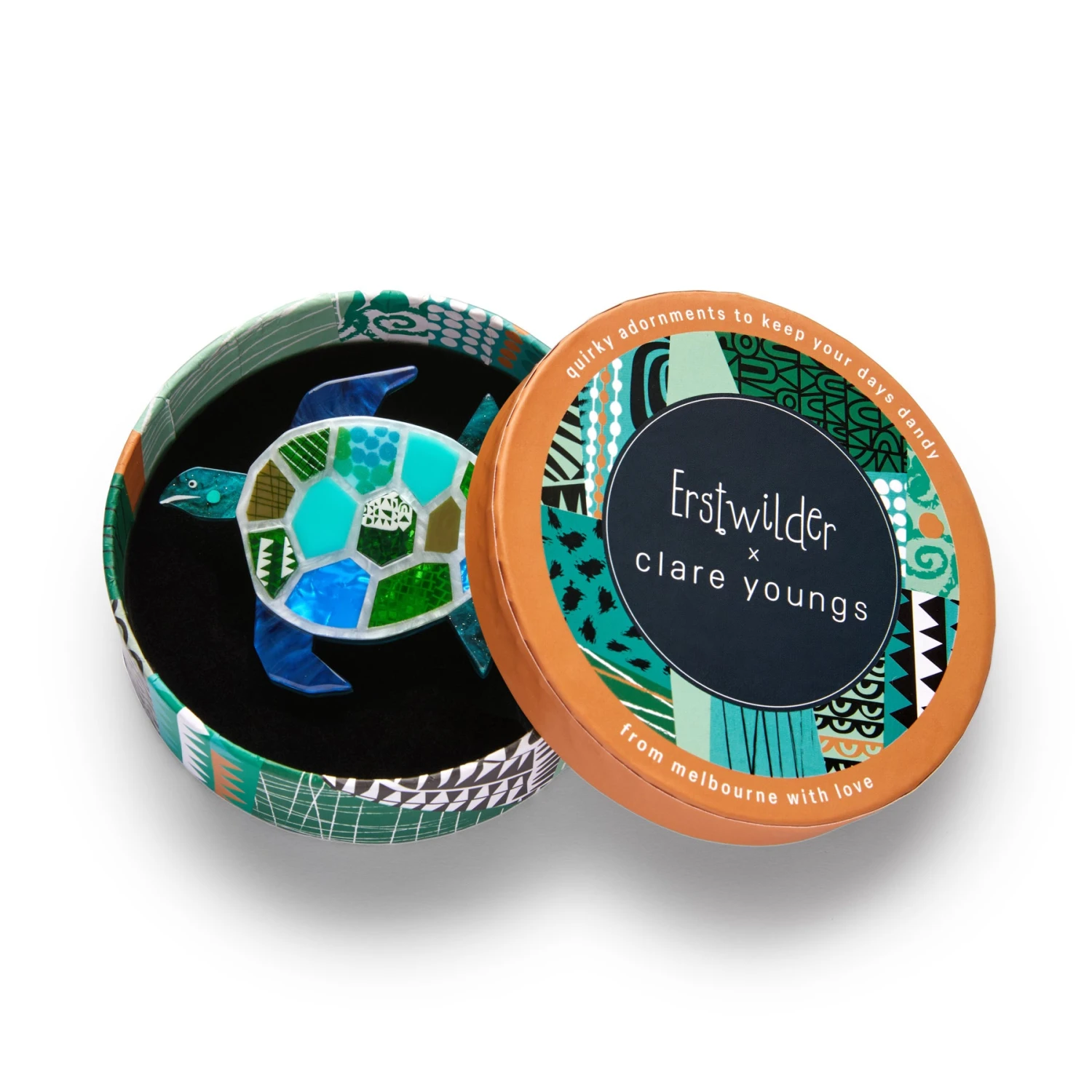 A Turtle Named Groan Brooch by Erstwilder A Turtle Named Groan Brooch By Erstwilder -MODERN MILLIE Shop unnamed 5 fbbd02ce 5f48 4ad7 ad3f 5dd365ad1ee4