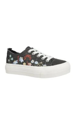Sadie-Sun Embroidered Sneakers In Black By Blowfish