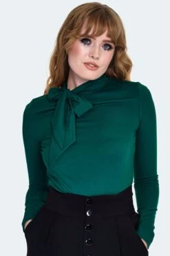 Green Tie Neck Jersey Top By Voodoo Vixen 7 Green Tie Neck Jersey Top By Voodoo Vixen -MODERN MILLIE Shop unnamed 6 48404514 e0c2 4689 bc41 54377d498b27