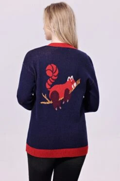 Red Panda And Mushrooms Adley Cardigan By Miss Lulo -MODERN MILLIE Shop unnamed 6 88fa4a06 f237 4fd8 b417 56f67d93609a