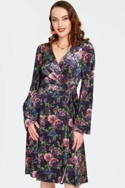 Velvet Flora Bell Sleeve Wrap Dress By Voodoo Vixen 9 Velvet Flora Bell Sleeve Wrap Dress By Voodoo Vixen -MODERN MILLIE Shop unnamed 6 bc2a178b 78b7 43a2 b0e7 421e88696338