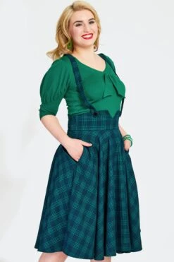 Green Plaid High Waisted Phoebe Skirt By Voodoo Vixen -MODERN MILLIE Shop unnamed 6 d718141a 09ce 457f ba90 6dd85929caca