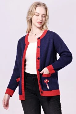 Red Panda And Mushrooms Adley Cardigan By Miss Lulo -MODERN MILLIE Shop unnamed 7 107e1951 da0e 4107 958f 9152877908aa