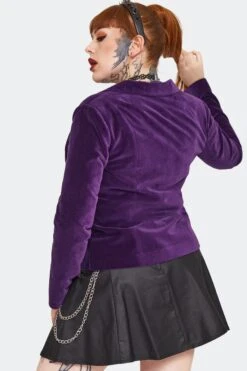 Purple Fitted Velvet Blazer By Jawbreaker -MODERN MILLIE Shop unnamed 7 8195424e 9cc2 4f6a 9806 bfe82ba5bd45