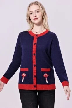 Red Panda And Mushrooms Adley Cardigan By Miss Lulo -MODERN MILLIE Shop unnamed 8 0473d92e c0fb 46f3 8d95 846b0202be46