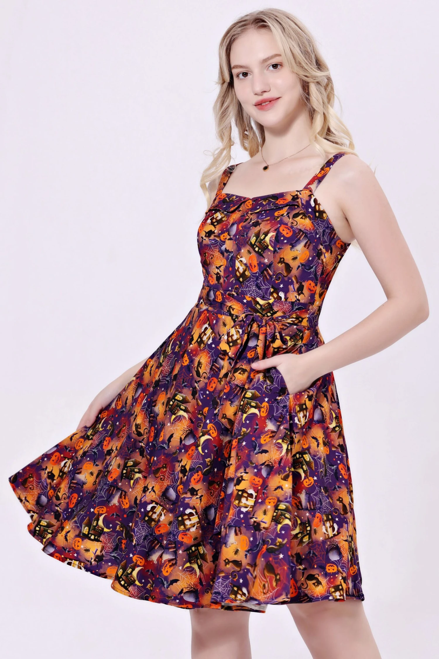 Black Cats and Witches Kyla Dress by Miss Lulo Black Cats And Witches Kyla Dress By Miss Lulo -MODERN MILLIE Shop unnamed 8 158c0439 8ede 4c57 8757 dbe2a6a4d0a9 scaled