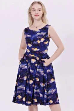 Rain Clouds Navy Lily Dress By Miss Lulo -MODERN MILLIE Shop unnamed 8 1dd50a24 ab70 4cb4 b881 87408c25c05a