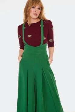 Green Pleated High Waisted Suspender Pants By Voodoo Vixen 5 Green Pleated High Waisted Suspender Pants By Voodoo Vixen -MODERN MILLIE Shop unnamed 8 4aa51ee5 7bb0 4ca4 b119 5f49d28ace54