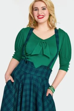 Green Plaid High Waisted Phoebe Skirt By Voodoo Vixen -MODERN MILLIE Shop unnamed 8 690a1fc9 38a5 4aa3 b903 07d774ad61e3