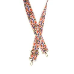 Spring Embroidered 2" Guitar Straps For Handbags In Multiple Patterns! -MODERN MILLIE Shop wild blooms